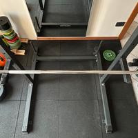 Bilanciere 180 cm per dischi con foro da 25 mm