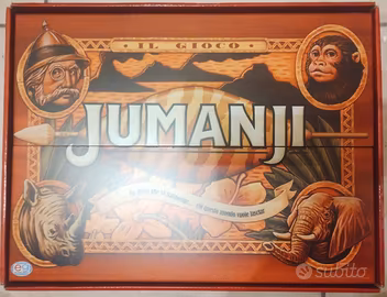 Jumanji il gioco in vero legno edizione EG