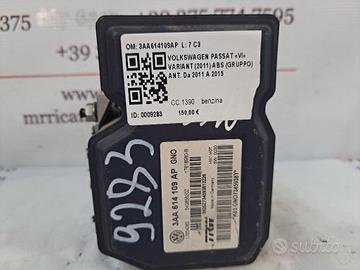 ABS VOLKSWAGEN Passat Variant 5° Serie 3AA614109B