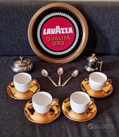 Set servizio dA caffè LAVAZZA Qualità Oro