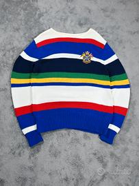 Polo Ralph Lauren maglione Yacht Club a righe S