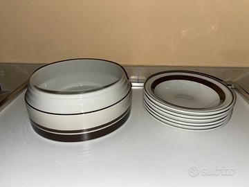 RICHARD GINORI BY ANTONIA CAMPI BOWL + 6 PIATTI