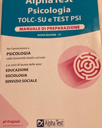 Alpha test Psicologia