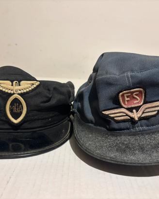 2 cappelli ferroviere fs mua treni