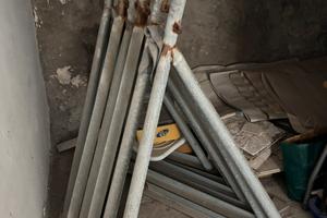 6 Sostegni barche artigianali 160 cm