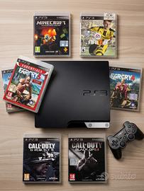 PlayStation3 + giochi originali + controller