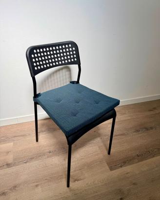 50 Sedie IKEA Sandberg nere impilabili + 50 cuscin