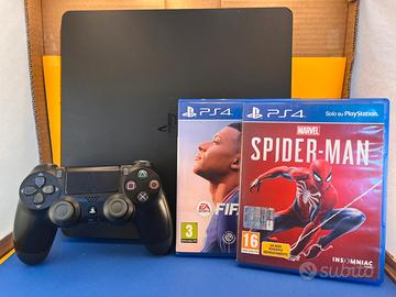 Playstation 4 slim 500GB con Giochi