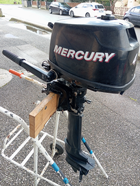 Motore Mercury 4 CV 4 tempi gambo lungo