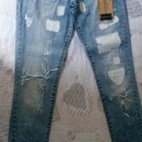 Jeans pantalone regenerate by Mangano