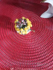 vaso in porcellana marchiata  con la N in blu