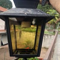 4 lampade da esterno stile liberty