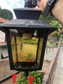 4 lampade da esterno stile liberty