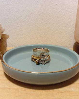 Anello girevole indiano in Arg 925 