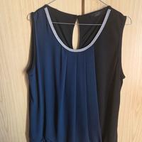 Blusa donna sbracciata elegante "Lizalu'"  XXL