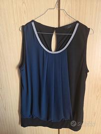 Blusa donna sbracciata elegante "Lizalu'"  XXL
