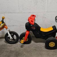 Bici Bambino Triciclo Seggiolino