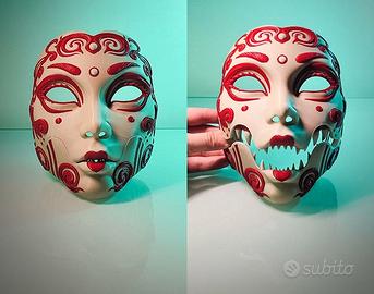 Maschera horror Geisha Masquerade