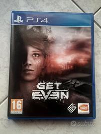 Get Even ps4 Play station 4