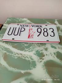 Targa Stati Uniti d’America stato di New York City
