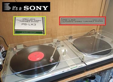 SONY – Giradischi Trazione diretta 1980-83