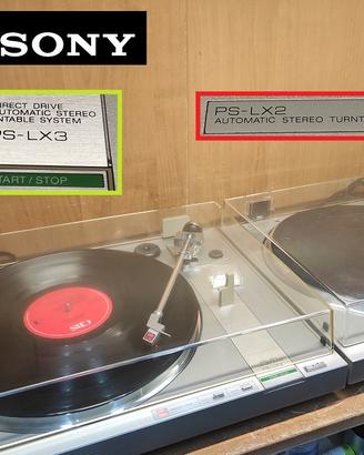 SONY – Giradischi Trazione diretta 1980-83