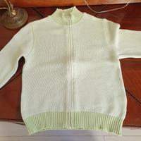 cardigan verde chiaro cotone Fay