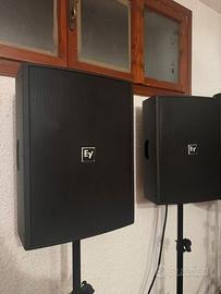 4 casse electro voice , fbt