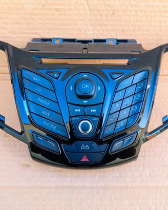 Tastiera autoradio Ford Fiesta dal 2009 al 2017