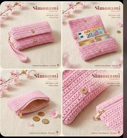 Portafogli Uncinetto Donna SIMONAMI CROCHET 