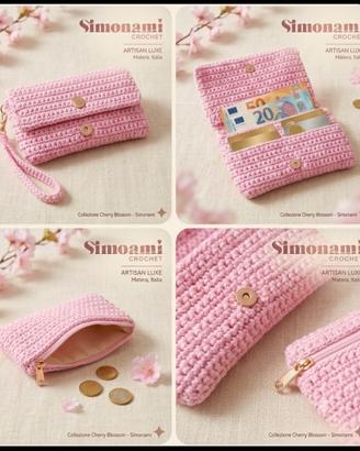 Portafogli Uncinetto Donna SIMONAMI CROCHET 