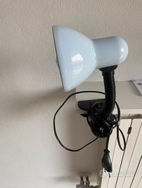 Lampada con molletta