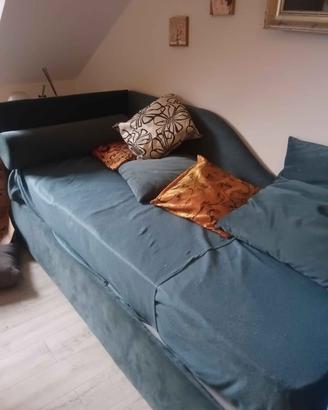 Diano letto onda con cuscini