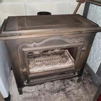 Stufa a legna GODIN in ghisa "Le Grand Regence"