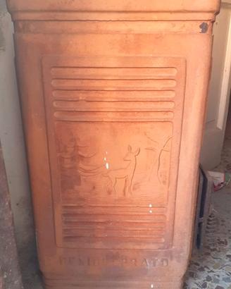 Stufa in terracotta antiquariato
