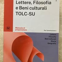 Tolc SU lettere filosofia e beni culturali