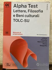 Tolc SU lettere filosofia e beni culturali