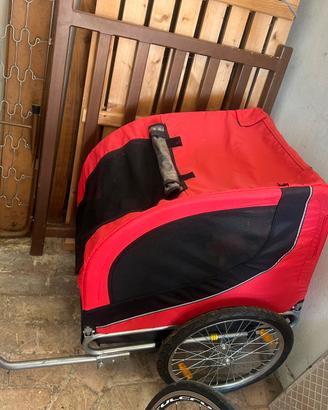 Trasportino da bici per cani