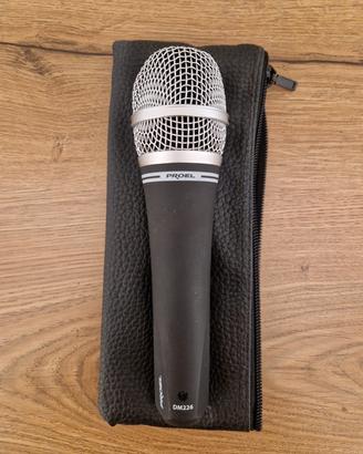  Microfono Proel con custodia + asta + cavo