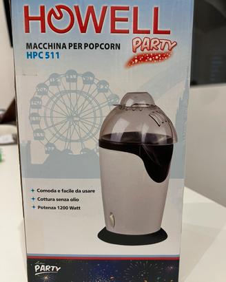 Macchina pop corn