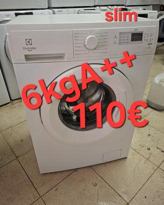 Lavatrice Rex 6kg slim classe Apiupiu 1200giri
