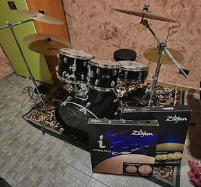 Batteria Mapex Tornado 20” / Zildjian Z Pack
