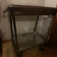 Carrello porta  vivande antico