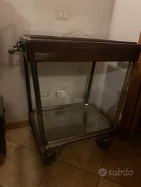 Carrello porta  vivande antico