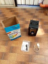 radio ricaricabile funzionante 50 watt