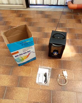 radio ricaricabile funzionante 50 watt