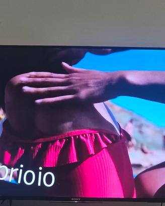 tv sony 50" come nuova 