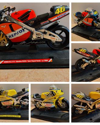 Collezione varie moto Valentino Rossi