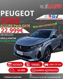 Peugeot 3008 BlueHDi 130 S&S EAT8 Allure