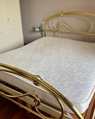 modernariato firmato Lipparini - letto ottone 1983